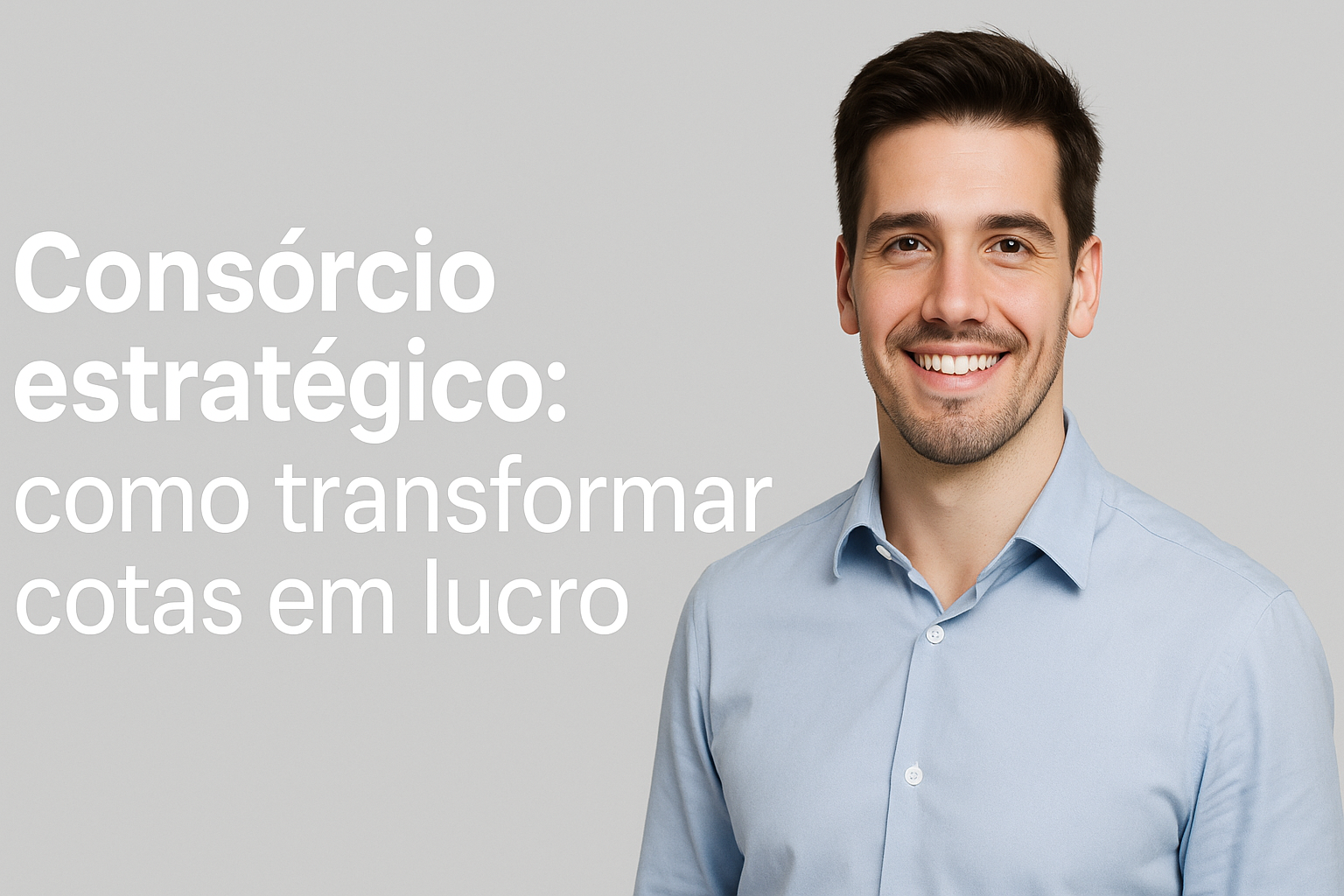 Como transformar o consórcio na peça-chave da sua estratégia de investimento